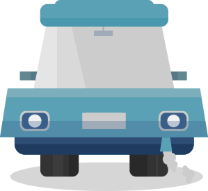 Blue Car Image
